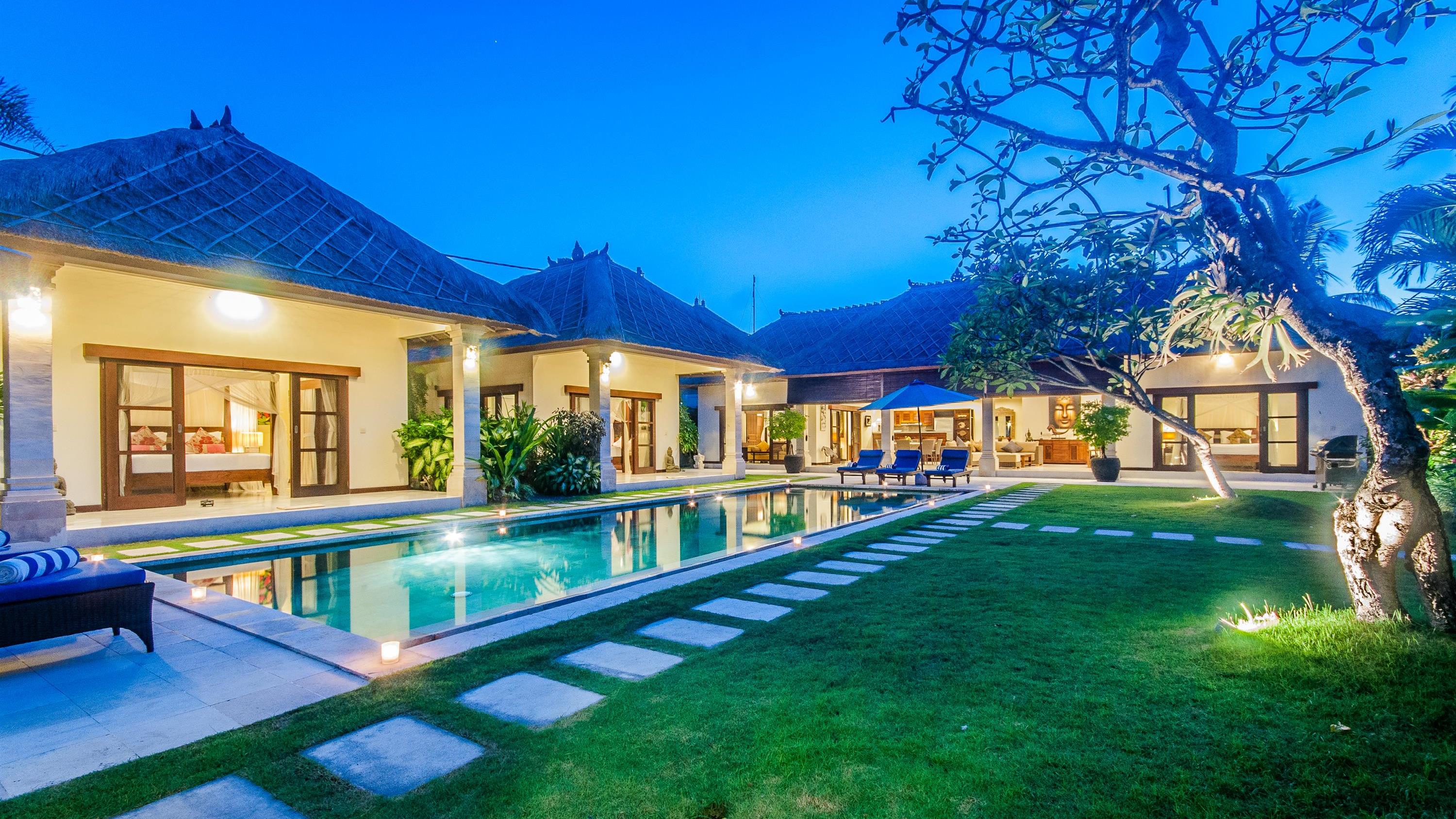 Villa Santai | 4 bedrooms | Sleeps 8 | Pool | Seminyak, Bali